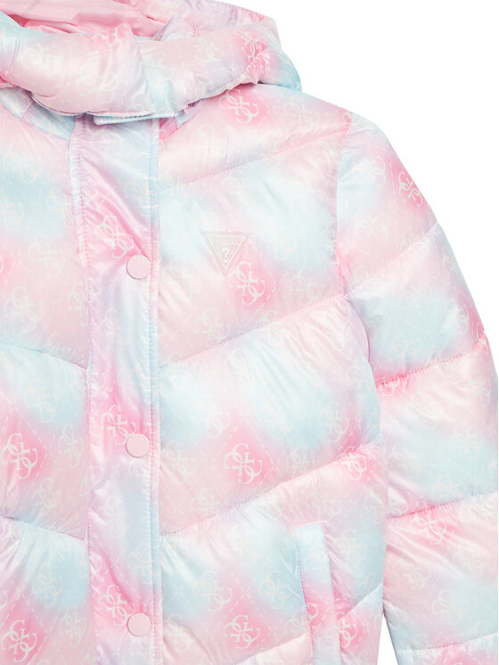 Guess Guess Žieminė striukė J5YL02 WEGY0 Rožinė Regular Fit