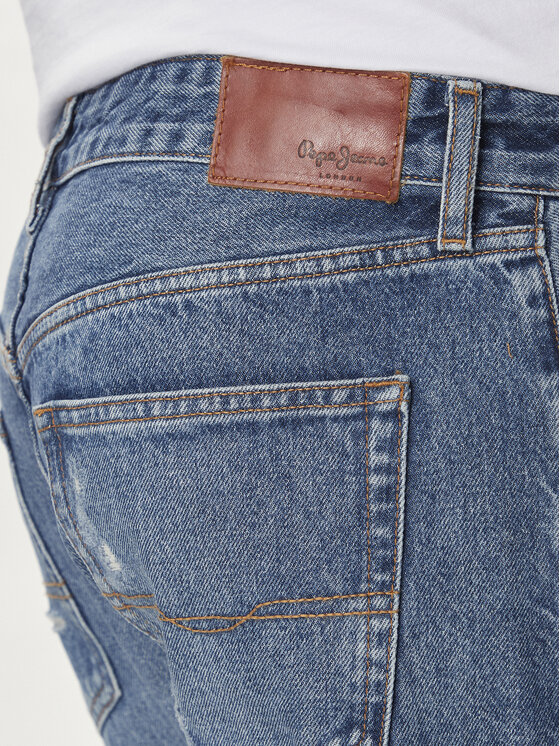 Pepe Jeans Pepe Jeans Traperice PM207392 Plava Tapered Fit