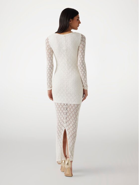 Guess Guess Každodenní šaty 176435 Bílá Classic Fit