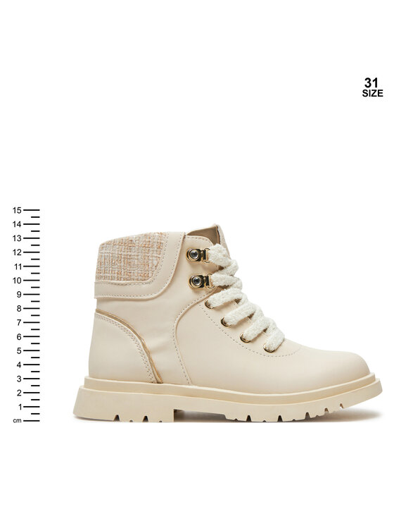 Mayoral Mayoral Schnürstiefeletten 46481 Écru