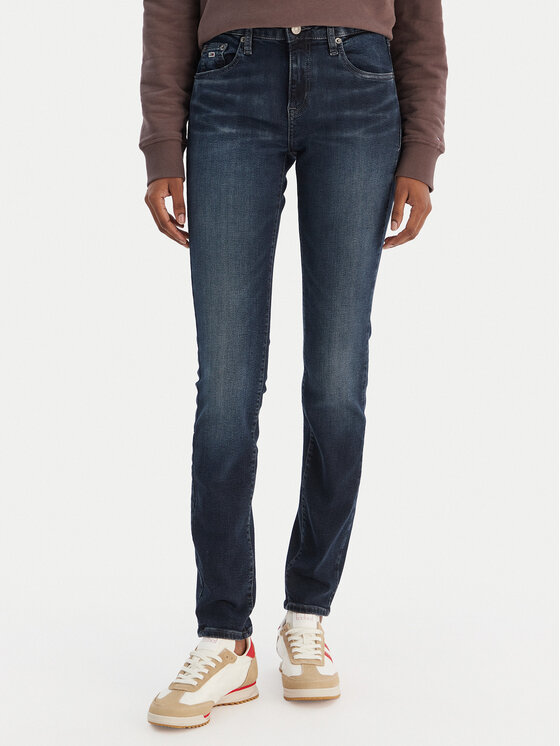 Tommy Jeans Tommy Jeans Džínsy Sophie DW0DW21387 Tmavomodrá Skinny Fit