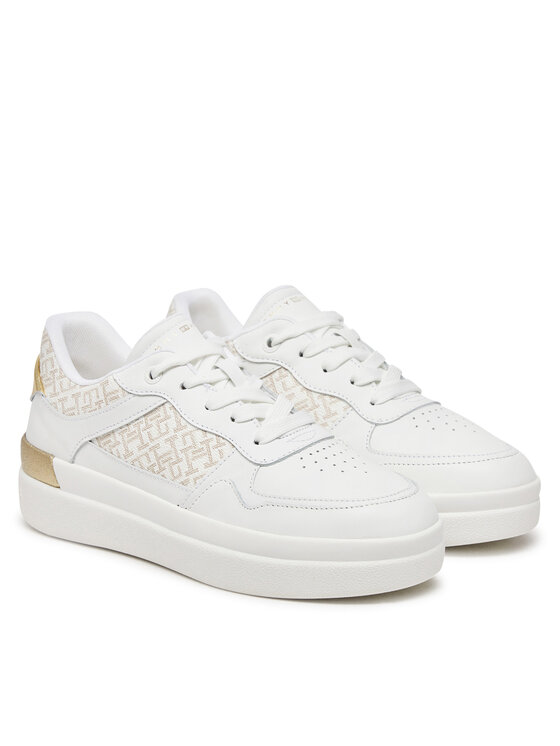 Tommy Hilfiger Tommy Hilfiger Sneakersy FW0FW08381 Biela