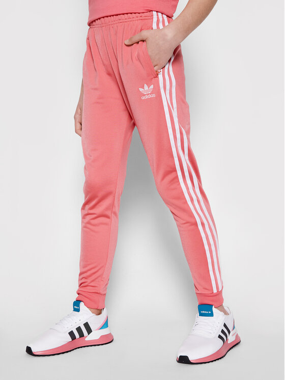 adidas Spodnie dresowe adicolor Sst GN8456 Różowy Regular Fit