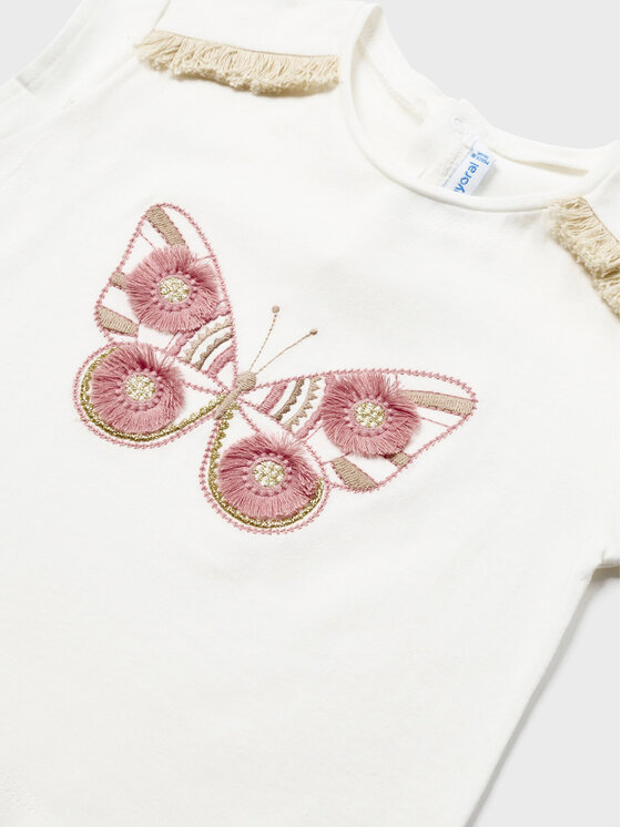 Mayoral Mayoral T-särk 1008 Ekrüüvärv Regular Fit