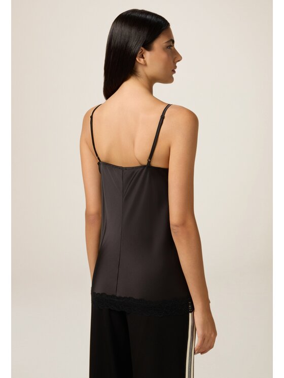 Oltre Oltre Blusa 2293J700744N033 Nero Slim Fit