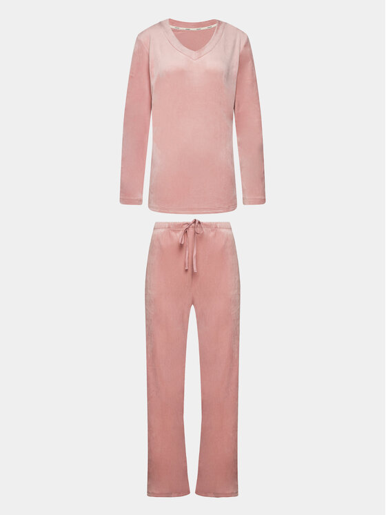 Selmark Selmark Pyjama Polar Soft P6273 Rosa Regular Fit