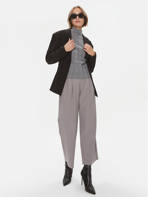 Marella Marella Пуловер Kartal 2333660736200 Сив Regular Fit