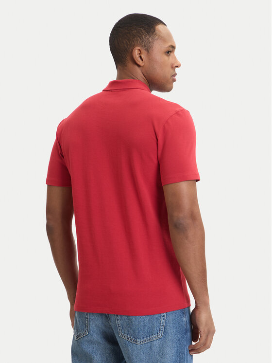 Napapijri Napapijri Poloshirt Ealis NP0A4H8B Rot Regular Fit