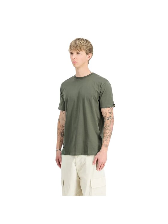 Alpha Industries Alpha Industries Tričko AI.258505 Zelená Regular Fit