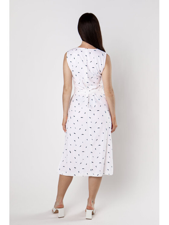 QUIOSQUE QUIOSQUE Každodenné šaty LASTRICO DRESS Biela Regular Fit