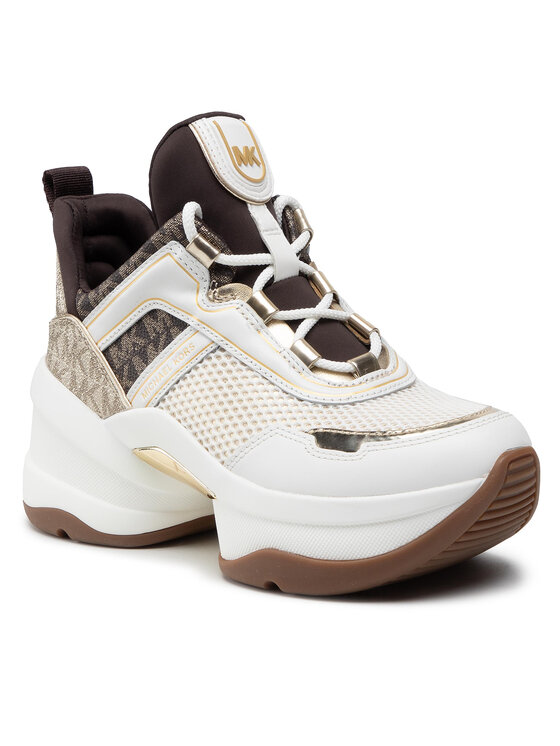 MICHAEL Michael Kors MICHAEL Michael Kors Tossud Olympia Trainer 43R2OLFS1M Valge