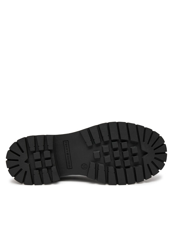 Tommy Hilfiger Tommy Hilfiger Ορειβατικά παπούτσια Lace-Up Bootie T3A5-33567-1351 S Μαύρο