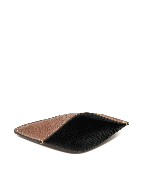 Longchamp Longchamp Etui na karty kredytowe 30031HYZ Brązowy