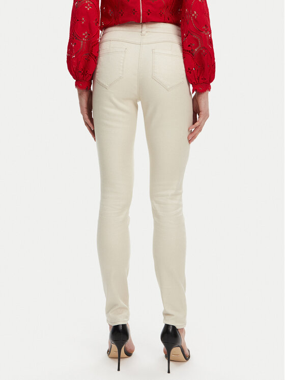 Morgan Morgan Jeansy 251-PEWELI Beżowy Slim Fit