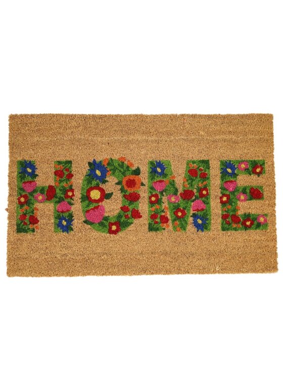 MIAhome MIAhome Wycieraczka wejściowa kokos HOME 45x75 cm Brązowy