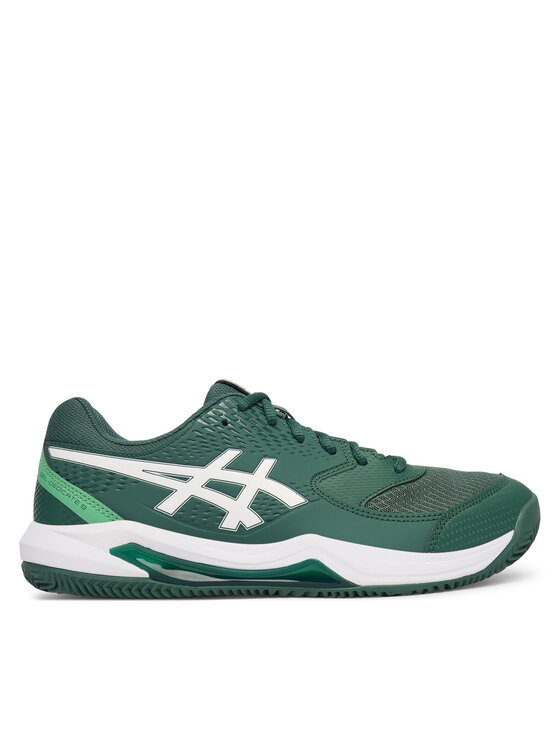 Asics Buty do tenisa Gel-Dedicate 8 Clay 1041A448 Zielony