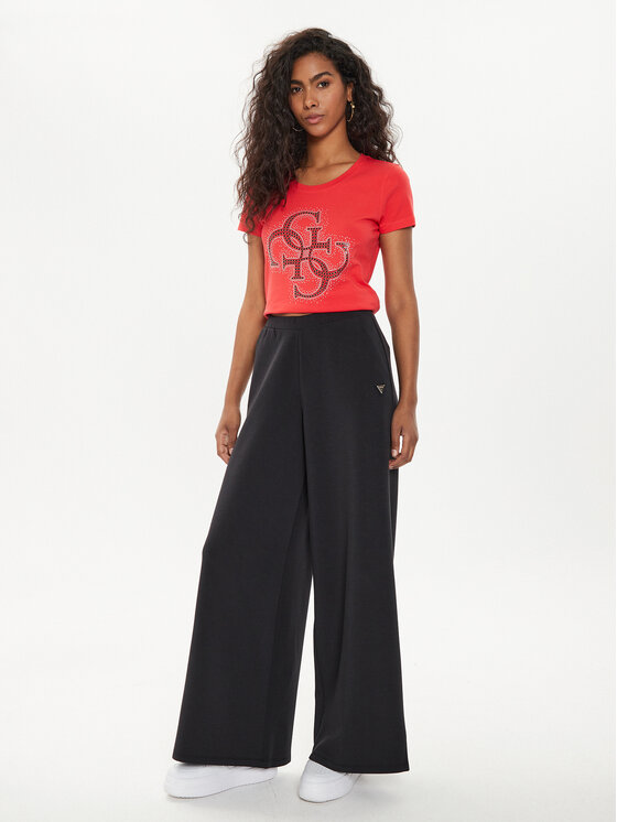 Guess Guess Tricou W4YI37 J1314 Roșu Regular Fit