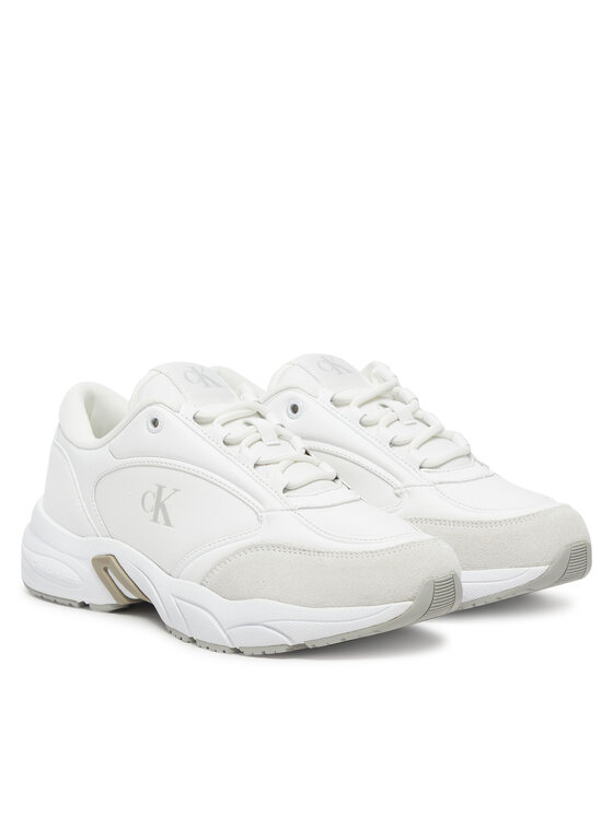 Calvin Klein Jeans Calvin Klein Jeans Tenisice Retro Tennis Mg Mix YW0YW01743 Bijela