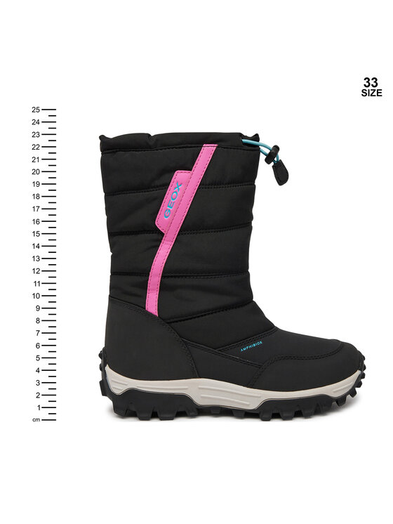 Geox Geox Čizme za snijeg J Himalaya Girl B Ab J26FTA 0FU54 C0922 S Crna