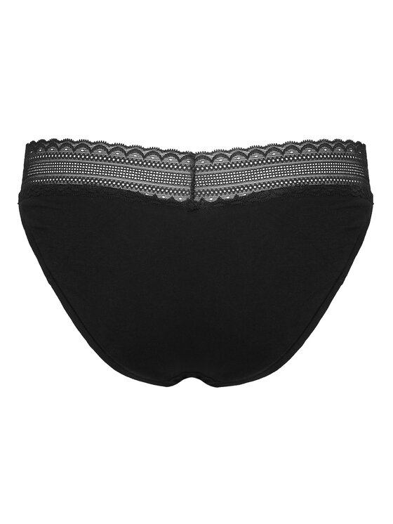 HUGO HUGO Klasikinės kelnaitės 50557200 Juoda