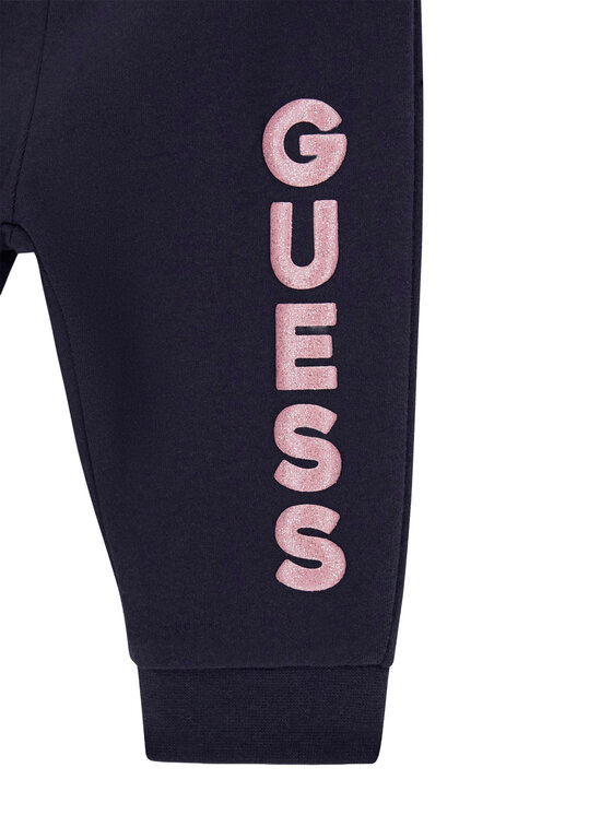 Guess Guess Σετ μπλούζα, κορμάκι και παντελόνι φόρμας S6YG10 K3951 Σκούρο μπλε Regular Fit