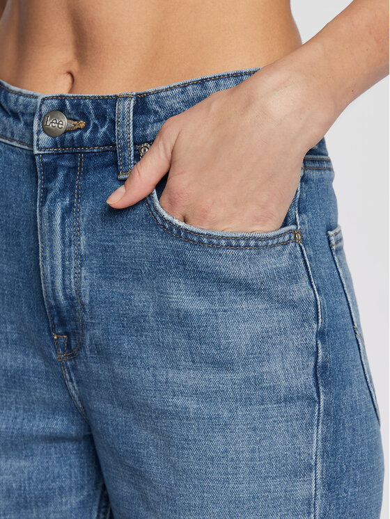 Lee Lee Jeans hlače Carol L30UMWKI 112320307 Modra Regular Fit