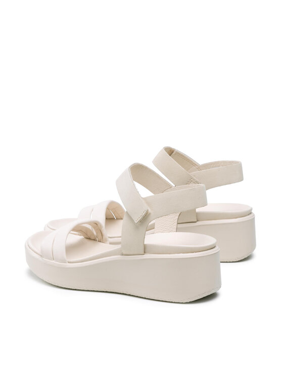 ECCO ECCO Sandály Flowt Wedge Lx W 27330359113 Béžová