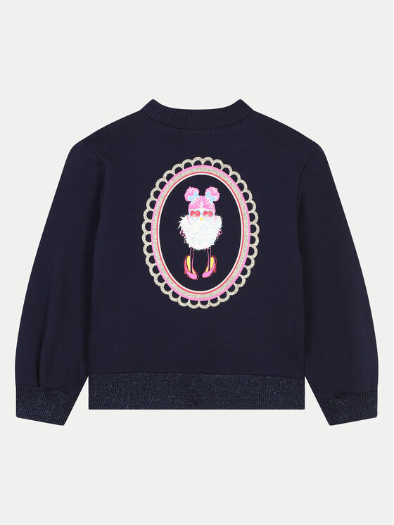 Billieblush Billieblush Pulóver U20661 Sötétkék Regular Fit