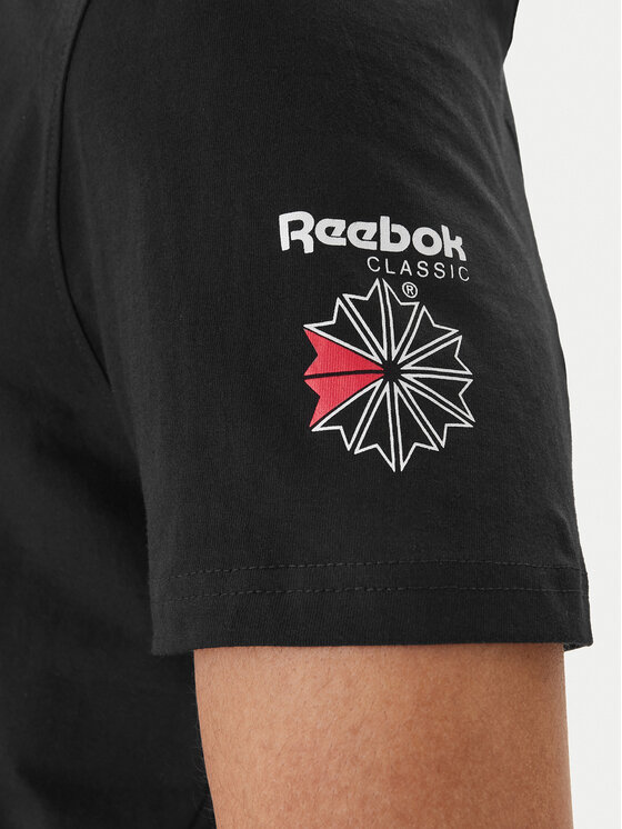 Reebok Reebok Tricou Harley RK25569CCM Negru Regular Fit