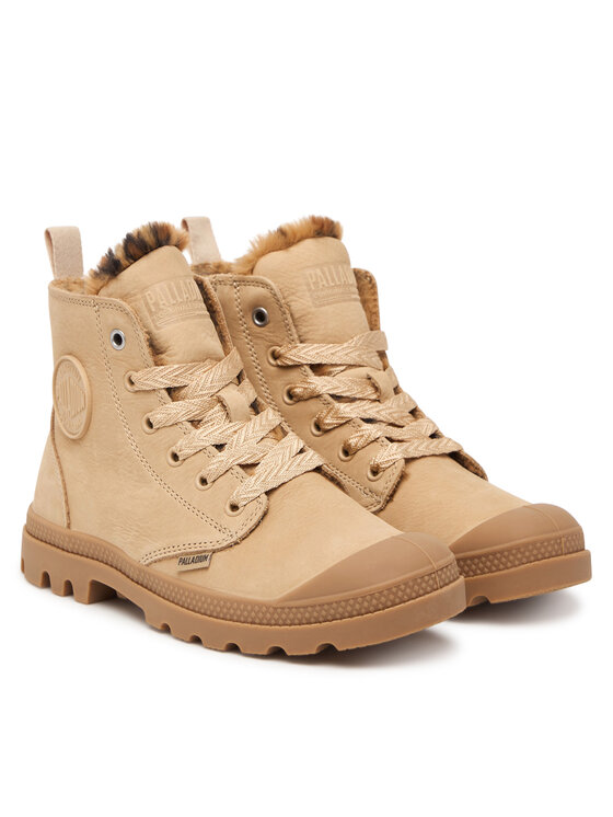 Palladium Palladium Schnürstiefeletten Pampahi Zip Wlwild 94979-257-M Beige