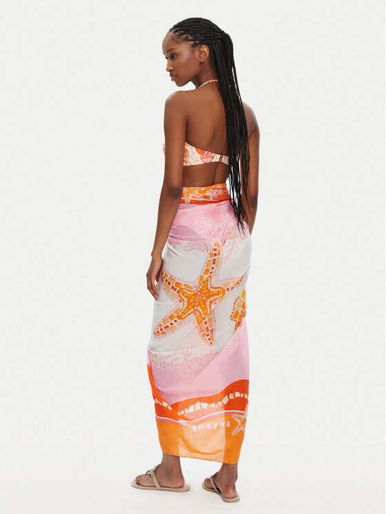 Seafolly Seafolly Pareo La Mer 55421-SG Oranžna