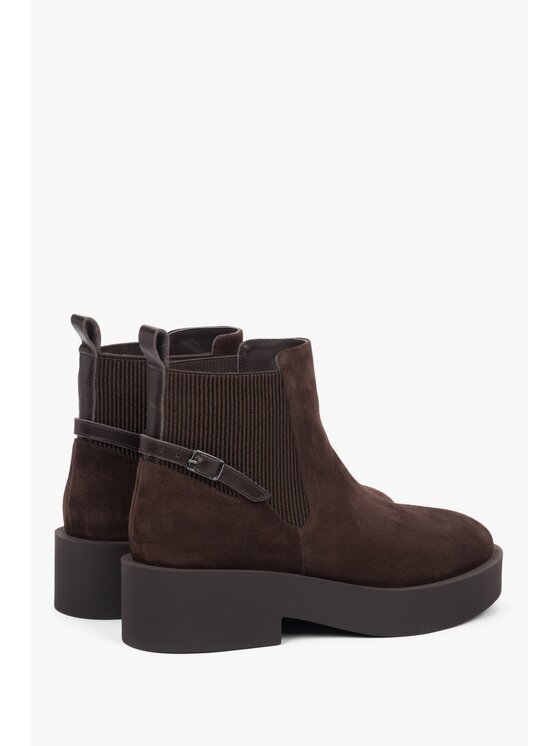 Estro Estro Členková obuv ER00118241 Hnedá