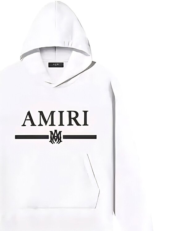 Amiri Amiri Bluza SS22MJL012 Biały Regular Fit