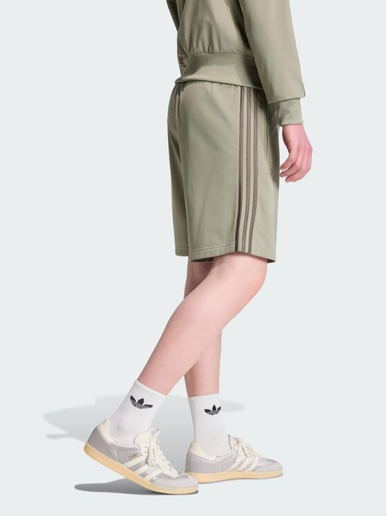 adidas adidas Szorty materiałowe 159247 Biały Regular Fit