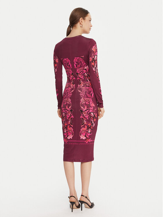 Versace Jeans Couture Versace Jeans Couture Повсякденна сукня 79HAO9P0 JS524 Фіолетовий Slim Fit