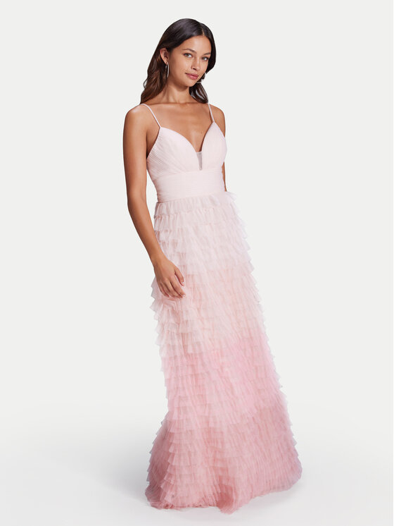 Hey Kyla Swing Večerna obleka 5AH019HK Roza Slim Fit