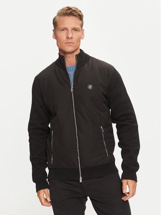 Boss Bundy bomber C-Darmando 50519620 Čierna Regular Fit