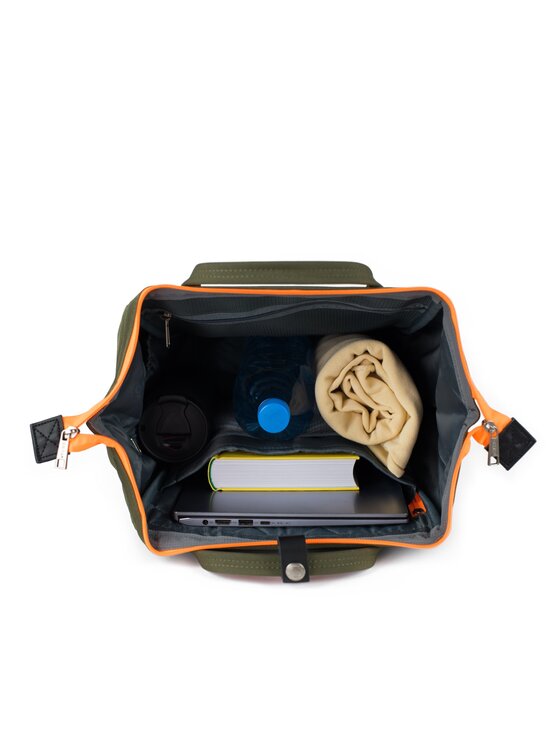Himawari Himawari Plecak No. 4 Neon Khaki