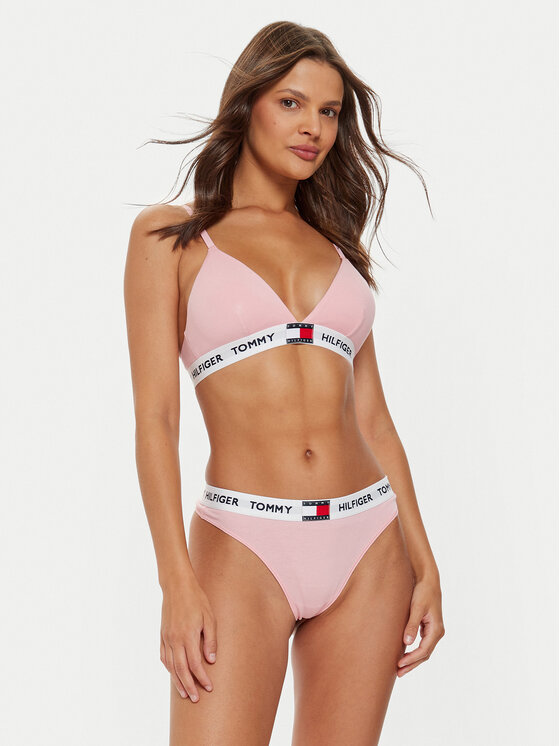 Tommy Hilfiger Tommy Hilfiger Бикини тип прашка UW0UW05616 Розов