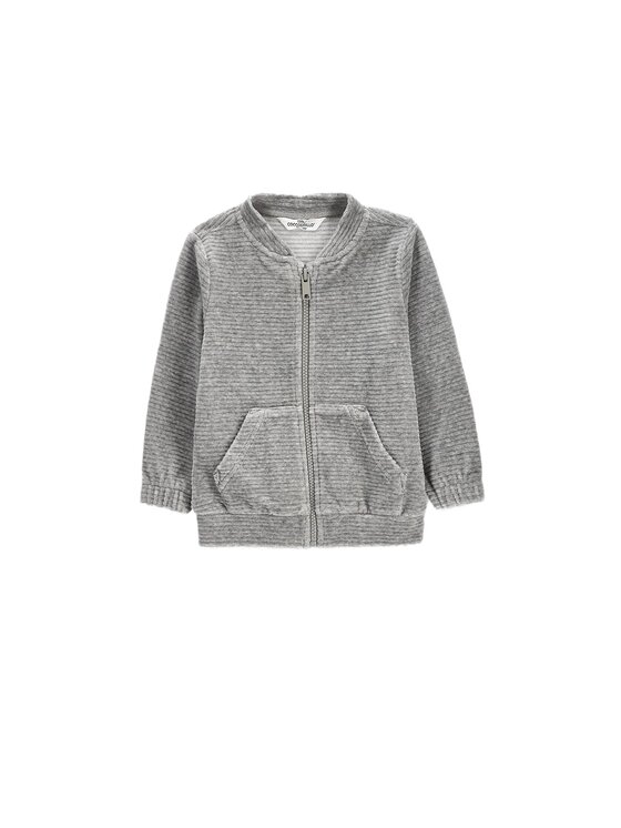 Coccodrillo Coccodrillo Bluza ZC6132202FBN-019 Szary Regular Fit