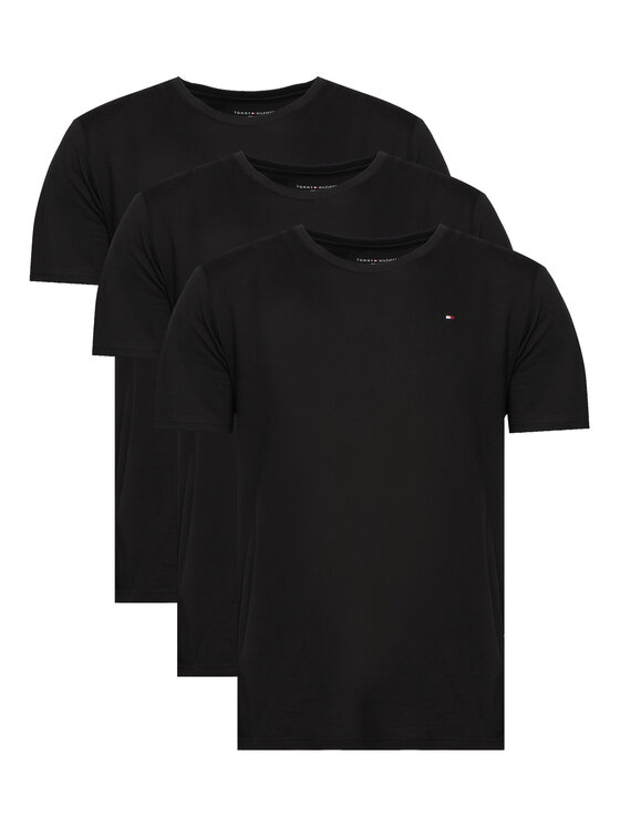 Tommy Hilfiger Set de tricouri﻿ UM0UM03379 Negru Regular Fit
