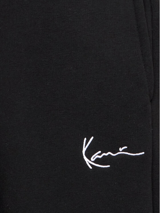 Karl Kani Karl Kani Spodnie dresowe Small Signature Essential 6006898 Czarny Regular Fit