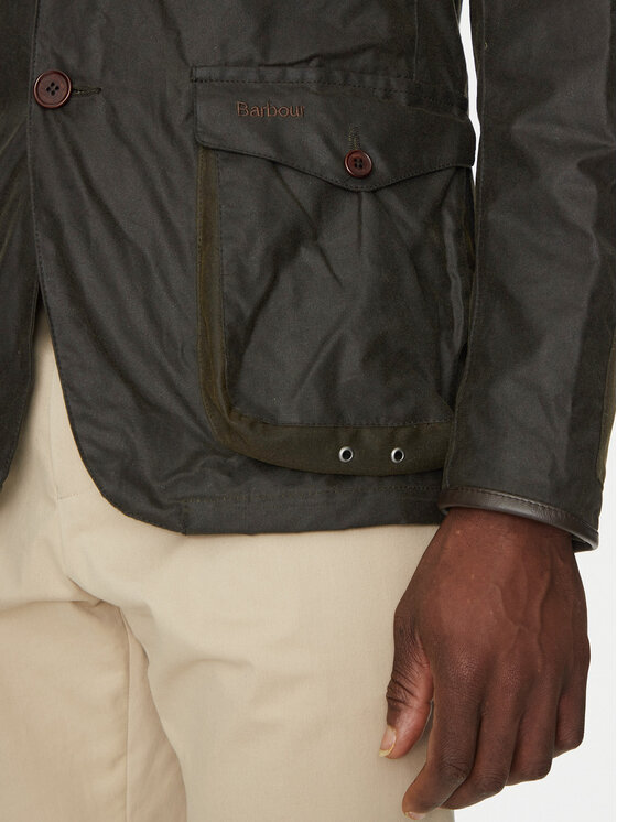 Barbour Barbour Giacca di transizione Beacon MWX0007OL71 Marrone Slim Fit