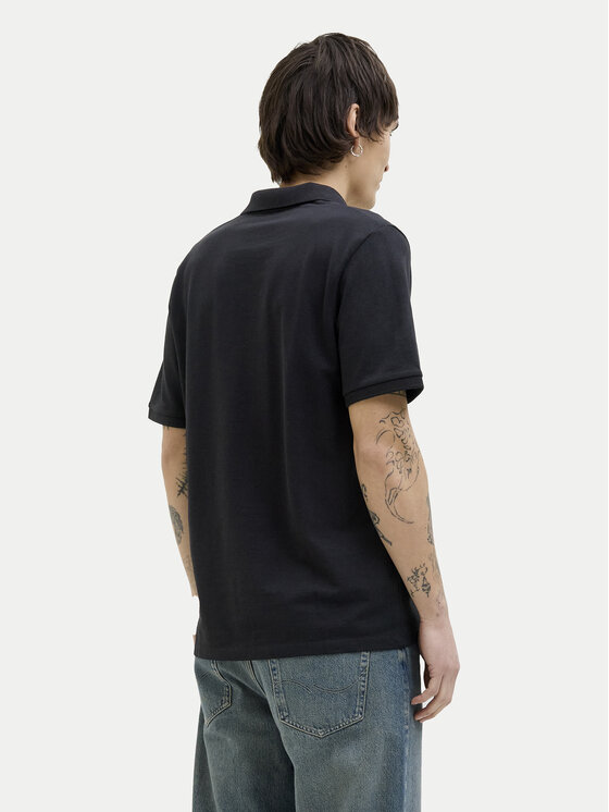 Jack&Jones Jack&Jones Polo majica Kane 12270150 Črna Regular Fit