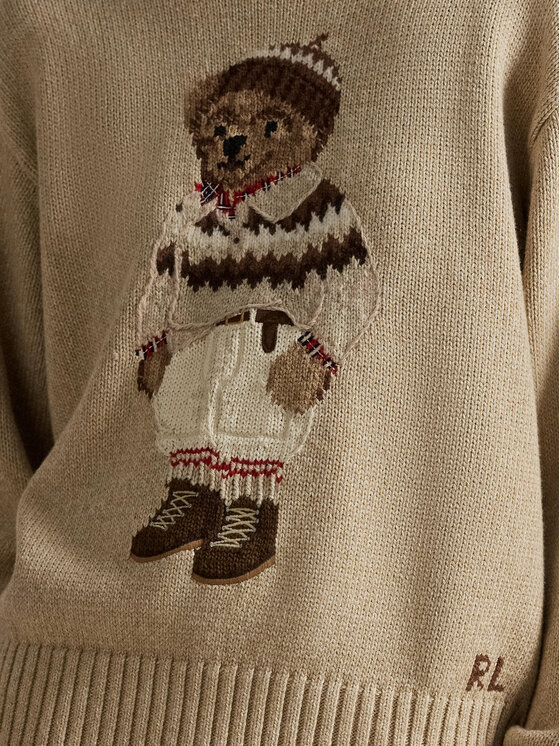 Polo Ralph Lauren Polo Ralph Lauren Sweater 211978315001 Bézs Relaxed Fit