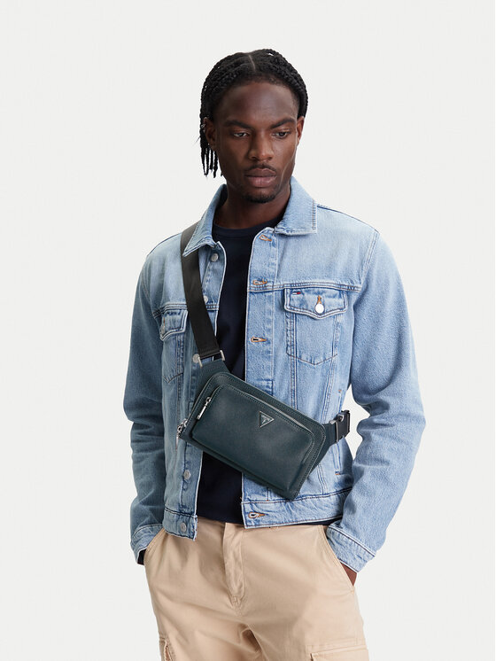 Guess Guess Τσαντάκι μέσης HMMISA P5214 Πράσινο