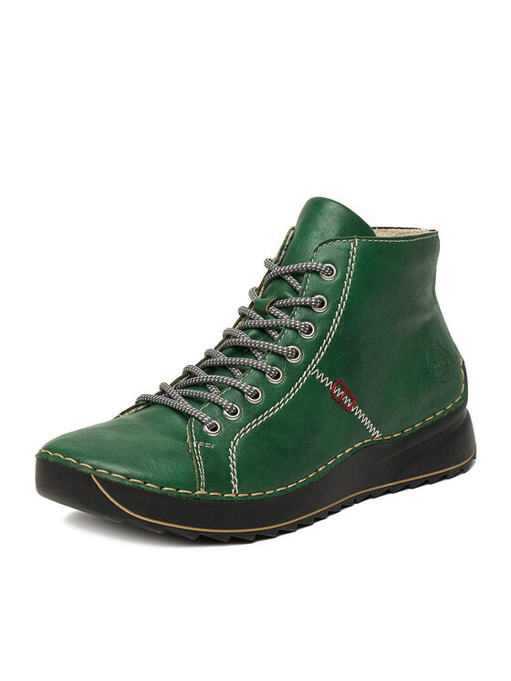 Rieker Rieker Čizme 71510-52 Zelena