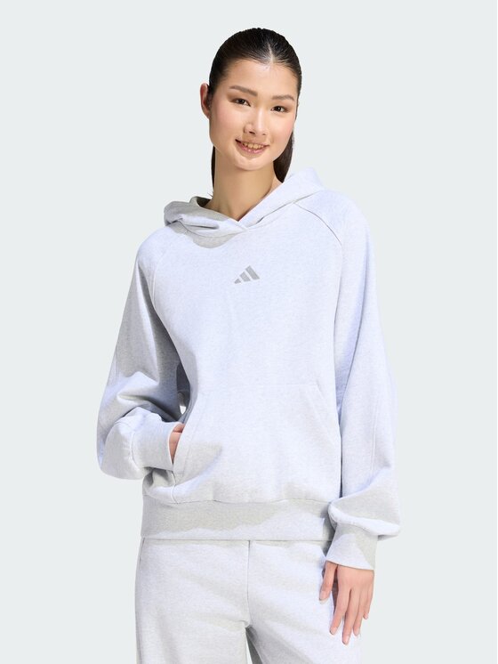 adidas adidas Bluza 164804 Szary Loose Fit