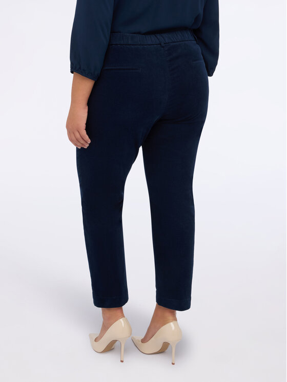 Fiorella Rubino Fiorella Rubino Spodnie materiałowe P010T005073N034 Niebieski Regular Fit