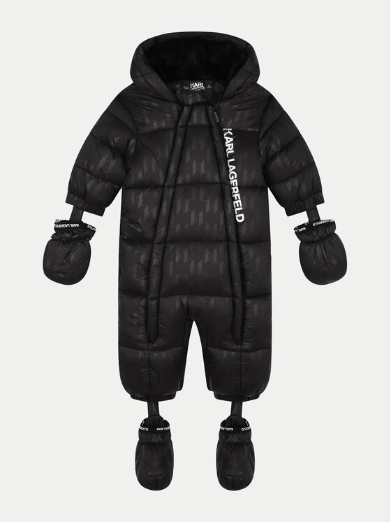 Karl Lagerfeld Kids Karl Lagerfeld Kids Zimski kombinizon Z30297 Črna Regular Fit